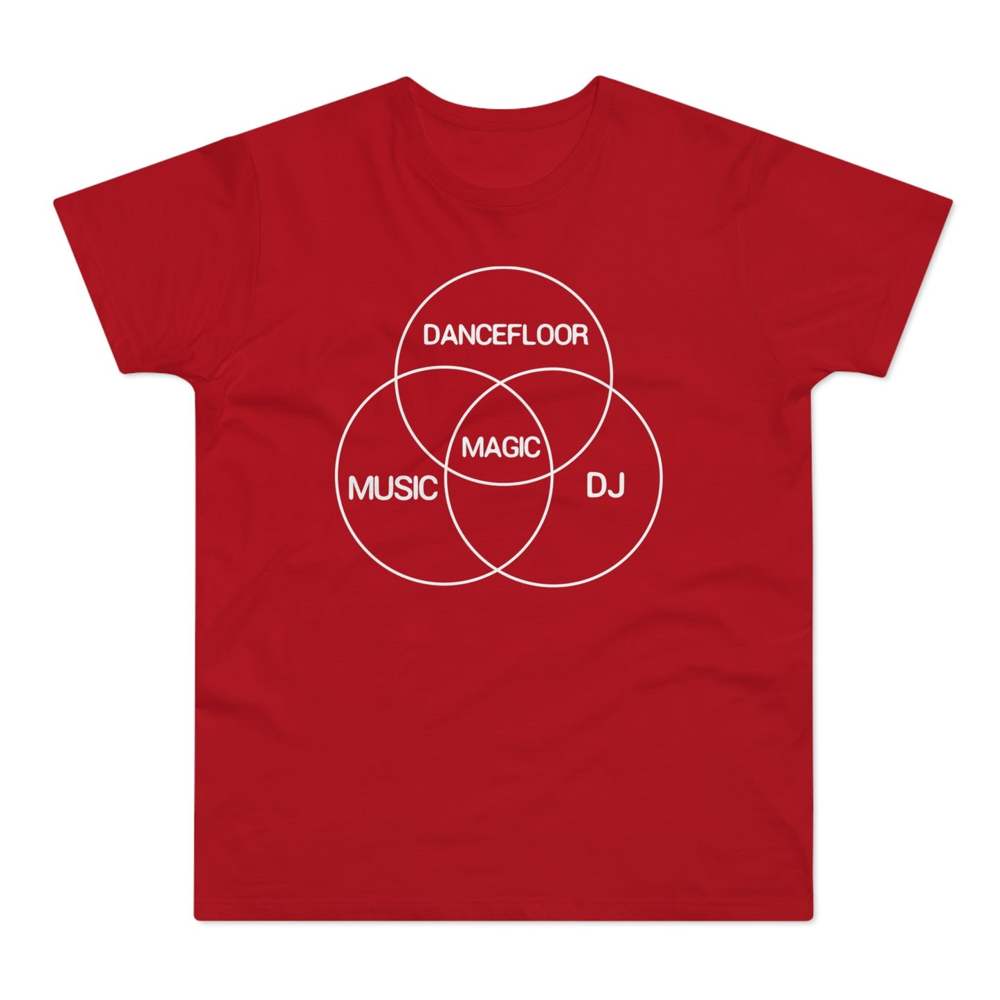 Magic Venn Diagram T Shirt (Standaard Gewicht)