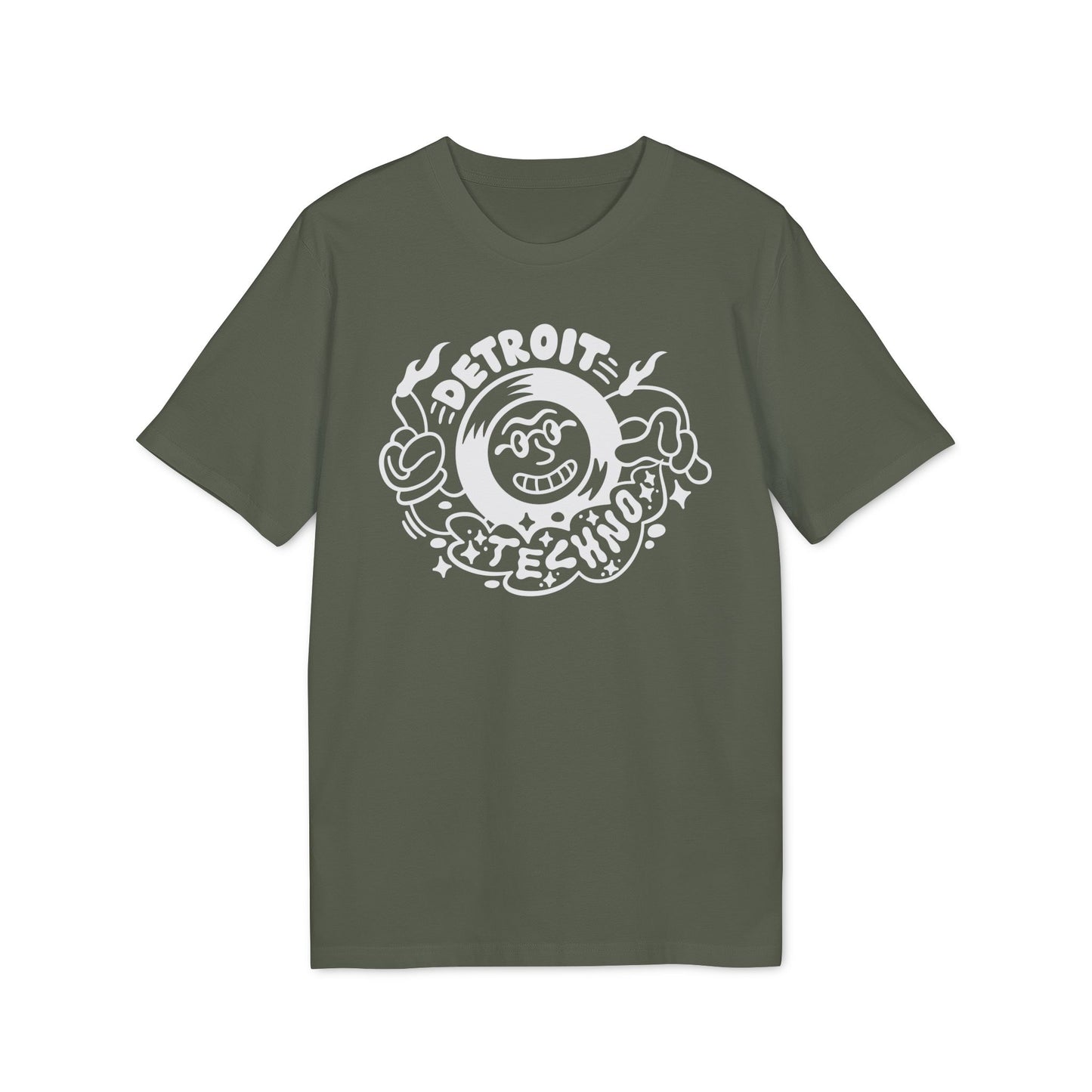 Detroit Techno 2 T Shirt (Premium Biologisch)