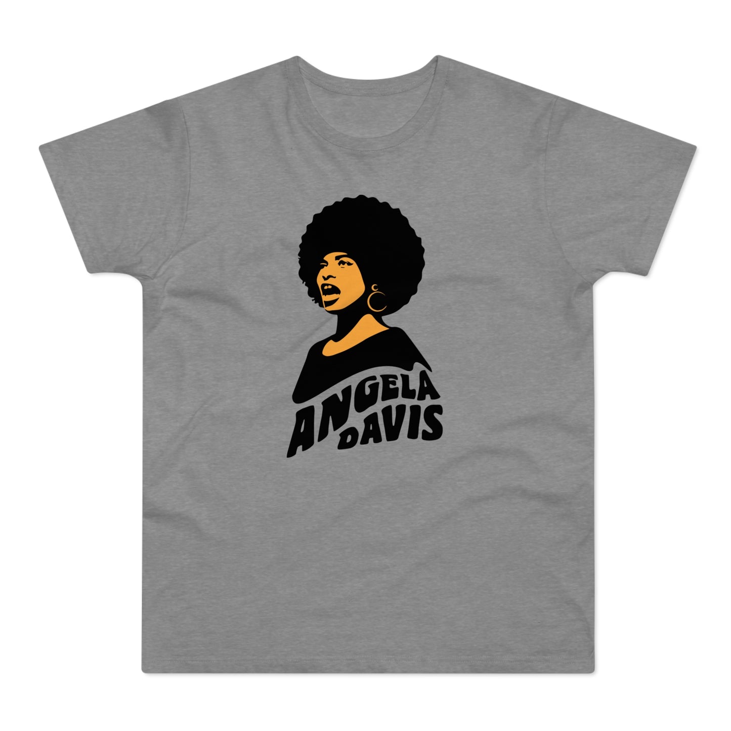 Angela Davis T Shirt (Standaard Gewicht)