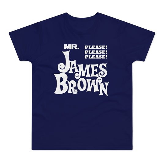 Mr Please Please Please James Brown T Shirt (Standaard Gewicht)