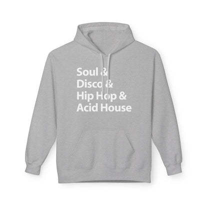 Soul Disco Hip Hop Acid House Hoodie / Hoody