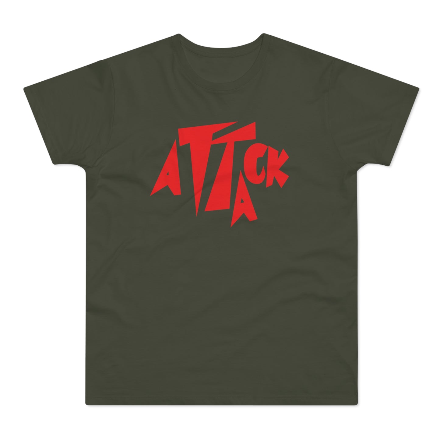 Attack Records T Shirt (Standaard Gewicht)