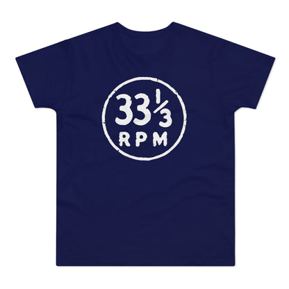 33 1/3 RPM T Shirt (Standaard Gewicht)
