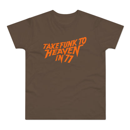 Parliament "Take Funk To Heaven" T Shirt (Standaard Gewicht)