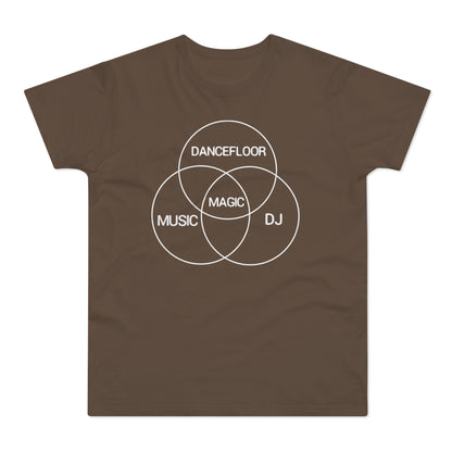Magic Venn Diagram T Shirt (Standaard Gewicht)