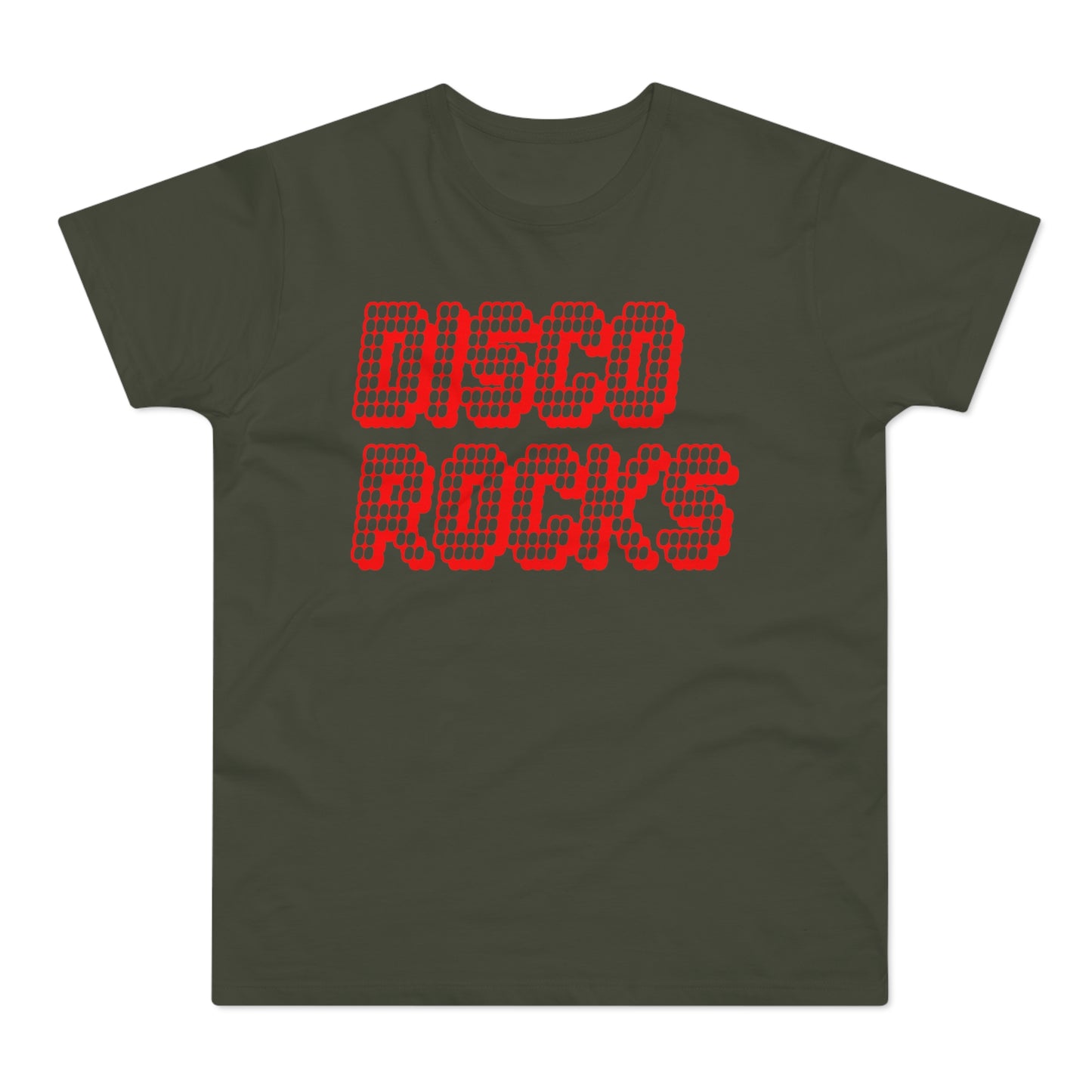 Disco Rocks T Shirt (Standaard Gewicht)