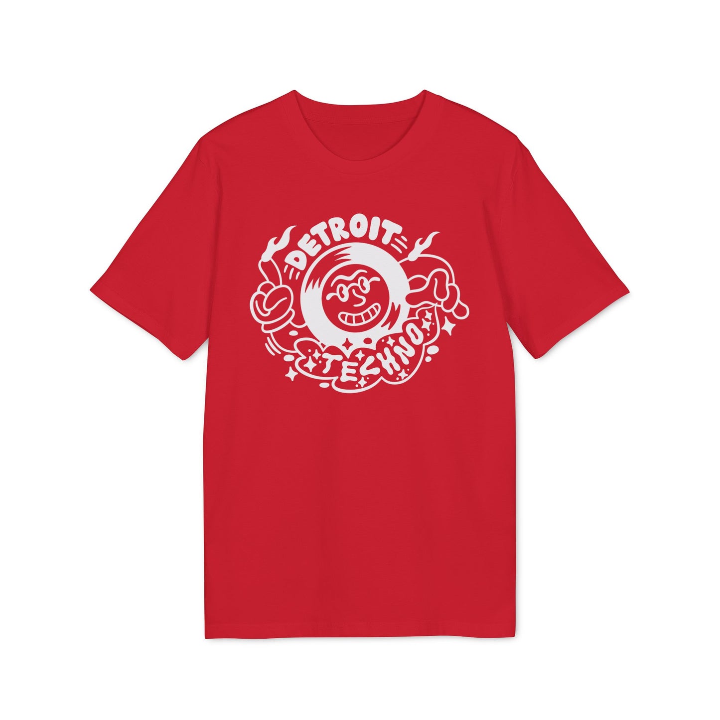 Detroit Techno 2 T Shirt (Premium Biologisch)