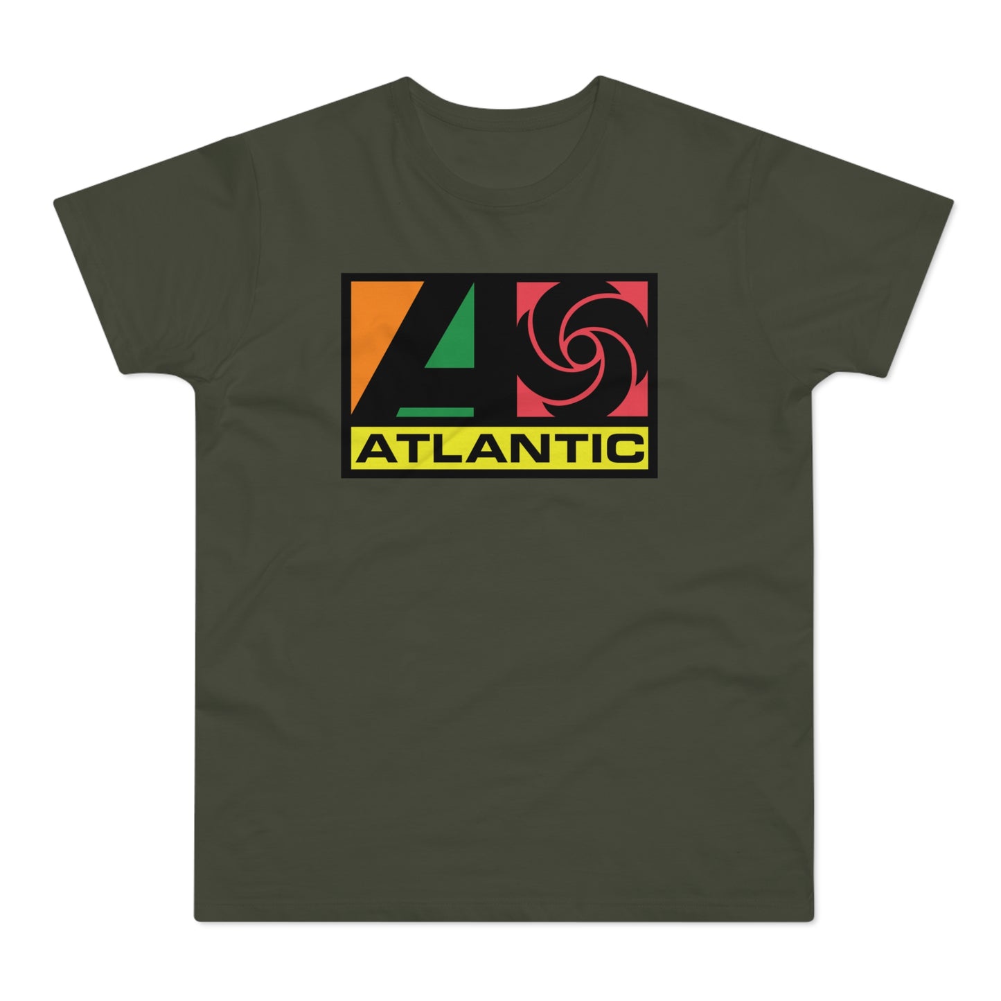 Atlantic Records T Shirt (Standaard Gewicht)