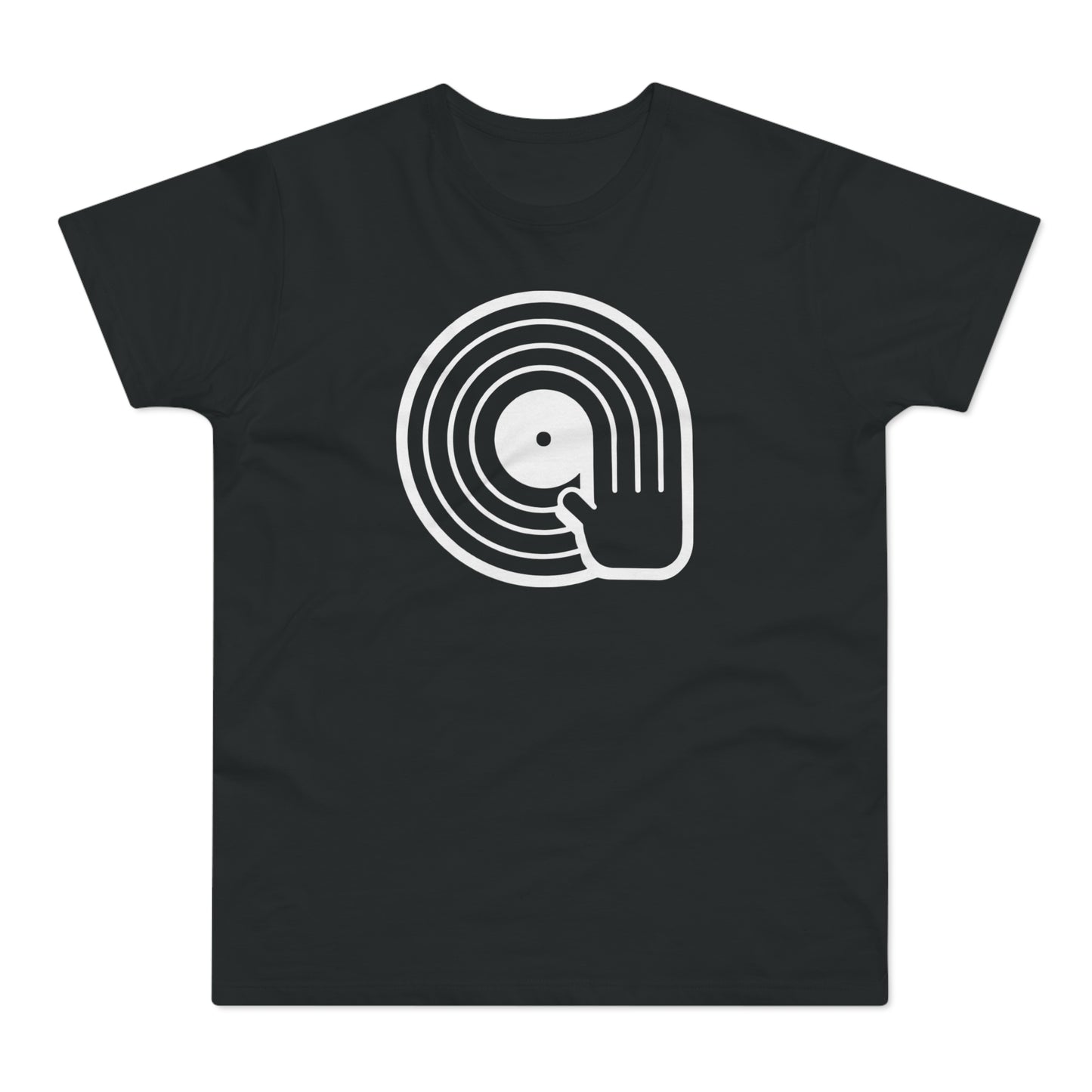 Vinyl Scratching T Shirt (Standaard Gewicht)