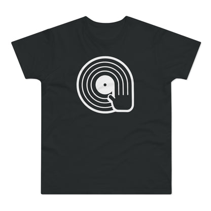 Vinyl Scratching T Shirt (Standaard Gewicht)