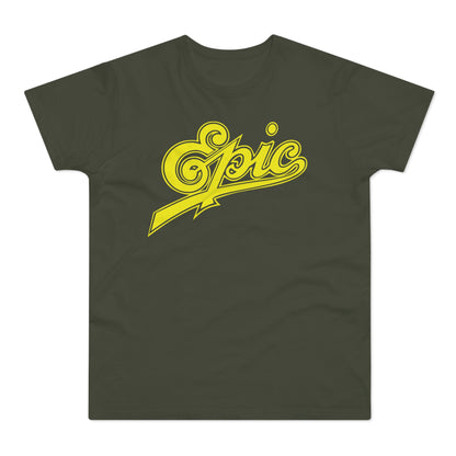 Epic Records T Shirt (Standaard Gewicht)