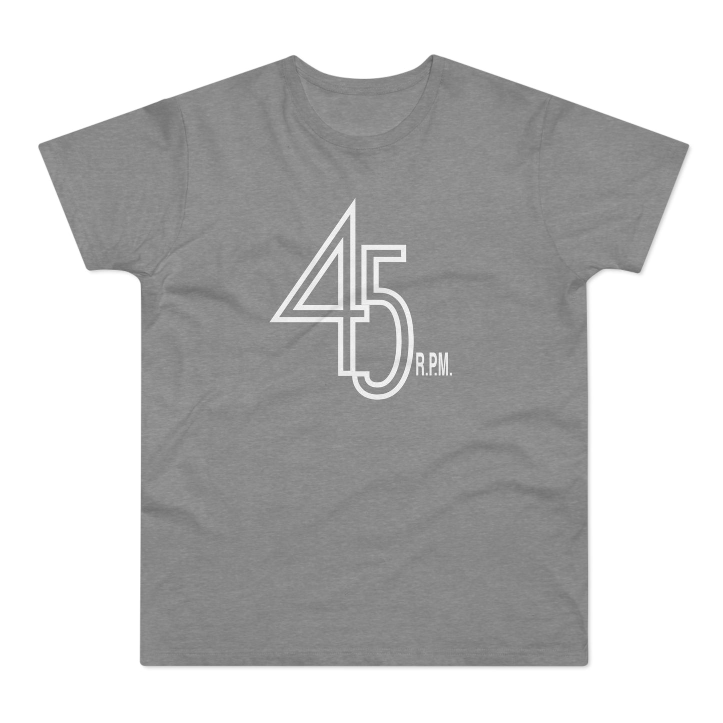 45 RPM T Shirt (Standaard Gewicht)