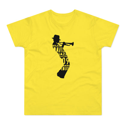 Miles Davis T Shirt (Standaard Gewicht) Design 2