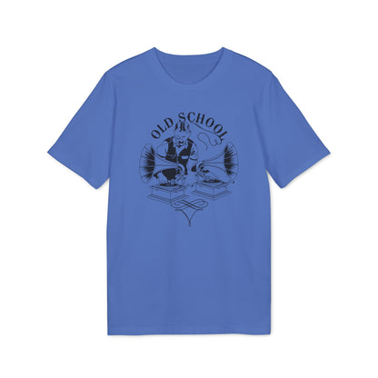 Old School DJ T Shirt (Premium Biologisch)