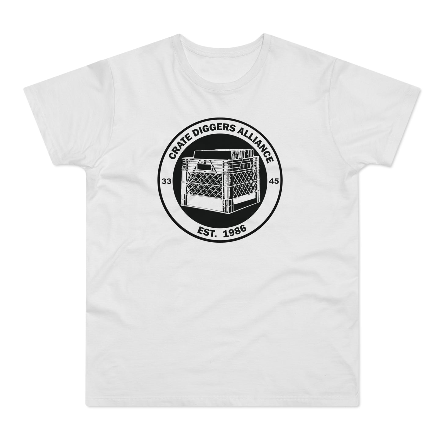 Crate Digger Alliance T Shirt (Standaard Gewicht)