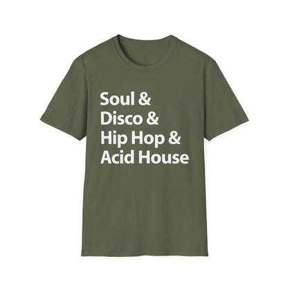 Soul Disco Hip Hop Acid House T Shirt