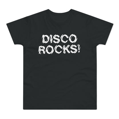 Disco Rocks! T Shirt (Standaard Gewicht)