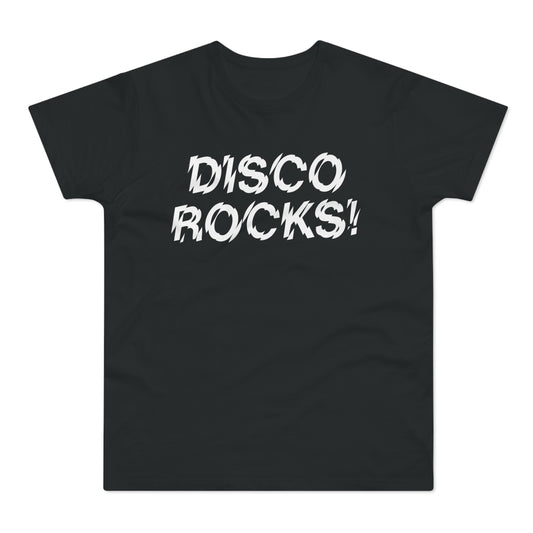 Disco Rocks! T Shirt (Standaard Gewicht)