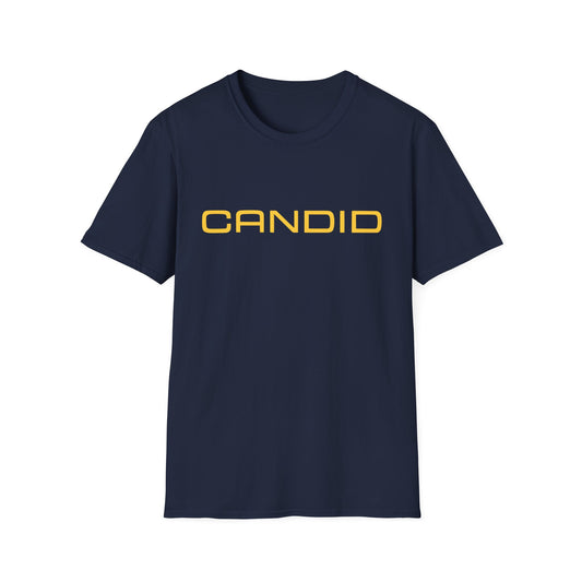 Candid Records T Shirt (L) - BLACK FRIDAY - NOG SLECHTS 1 STUK – 50% KORTING