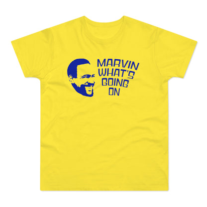 What's Going On? Marvin Gaye T-Shirt (Standaard Gewicht)