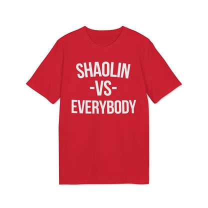 Shaolin vs Everybody T Shirt (Premium Biologisch)
