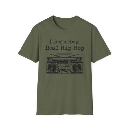 I Remember Real Hip Hop T Shirt