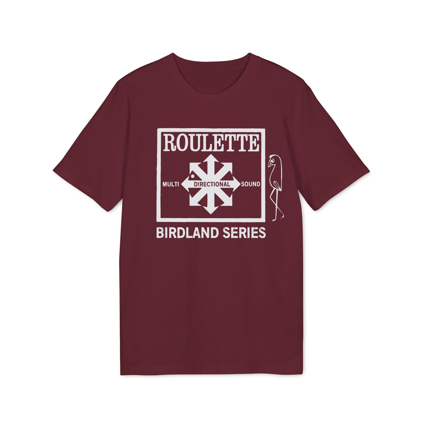 Roulette Records Birdland Series T Shirt (Premium Biologisch)