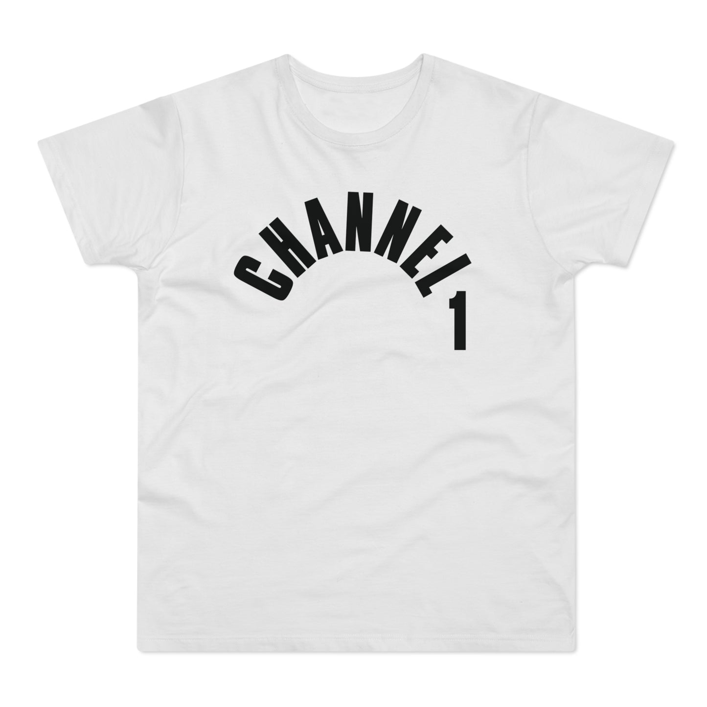 Channel 1 Records T Shirt (Standaard Gewicht)