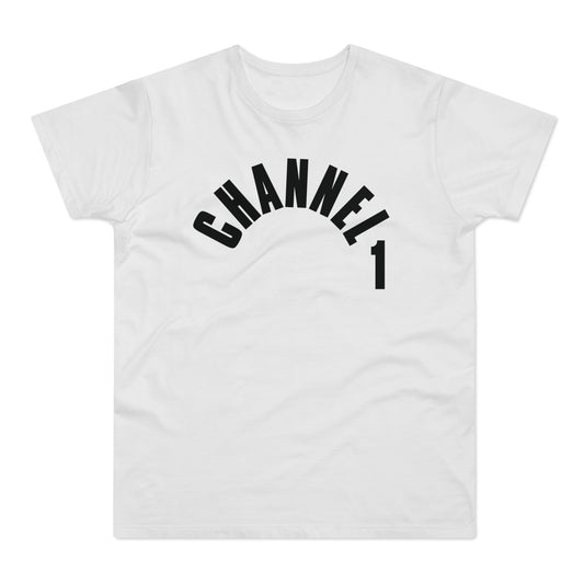 Channel 1 Records T Shirt (Standaard Gewicht)