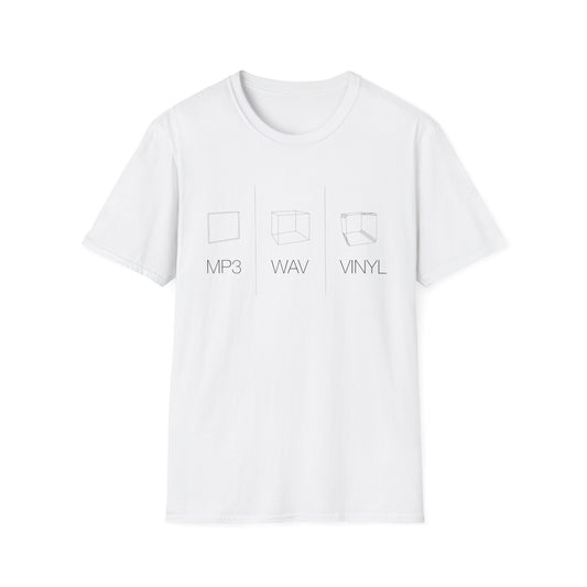 MP3 | WAV | VINYL T Shirt – Lichtgewicht
