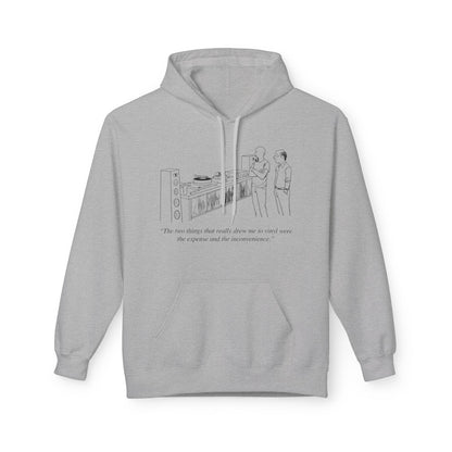Vinyl Inconvenience Hoodie / Hoody