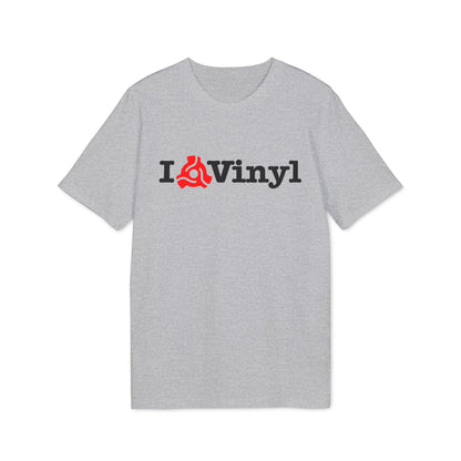 I Love Vinyl T Shirt (Premium Biologisch)