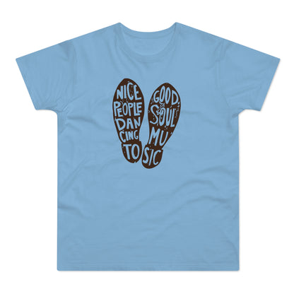 Nice People Dancing To Soul Music T Shirt (Standaard Gewicht)