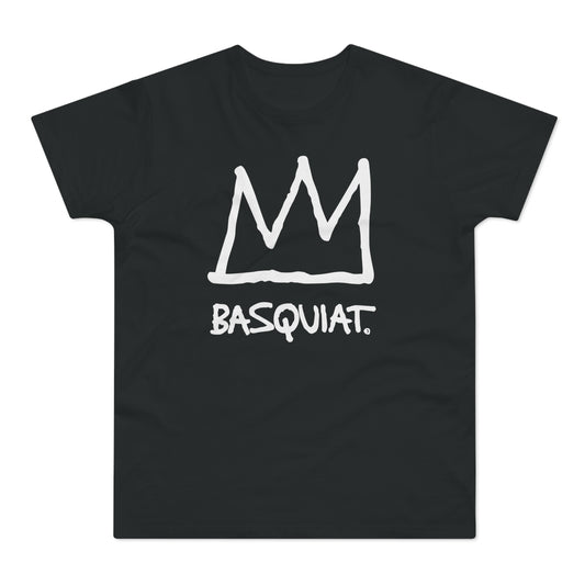 Jean Michel Basquiat Crown Logo T Shirt (Standaard Gewicht)