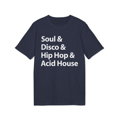 Soul Disco Hip Hop Acid House T Shirt (Premium Biologisch)
