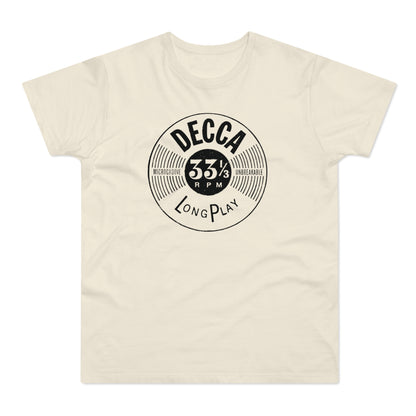 Decca Records Long Play T Shirt (Standaard Gewicht)