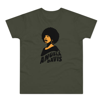 Angela Davis T Shirt (Standaard Gewicht)