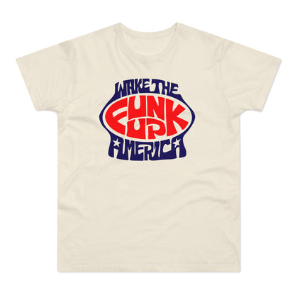 Wake The Funk Up T Shirt (Standaard Gewicht)