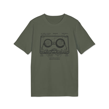 How It Works: Cassette Tape T Shirt (Premium Biologisch)