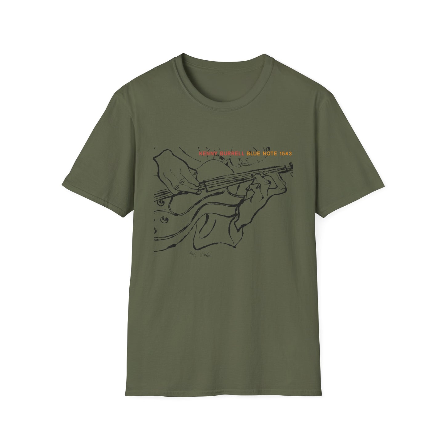 Kenny Burrell T Shirt – Lichtgewicht
