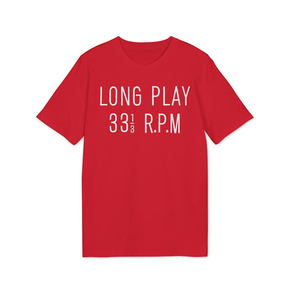 Long Play 33 1/3 RPM T Shirt (Premium Biologisch)