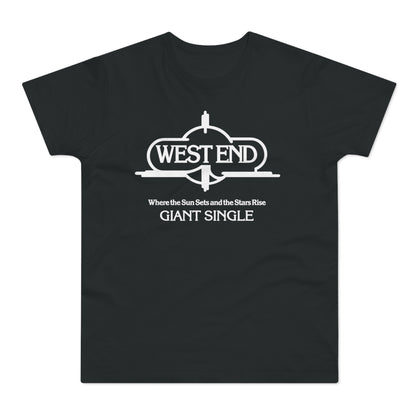 West End Records "Where The Sun Sets" T Shirt (Standaard Gewicht)