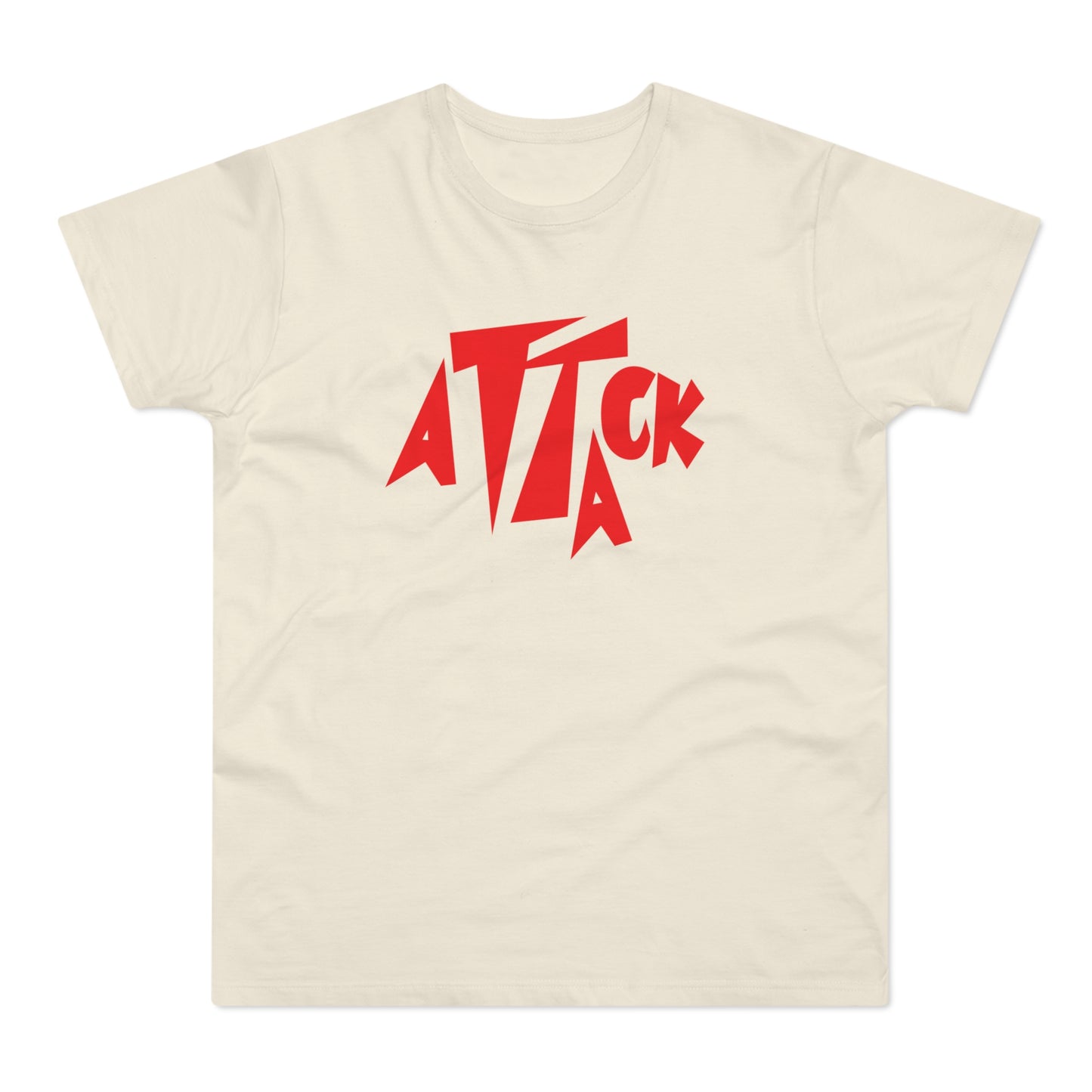 Attack Records T Shirt (M) - BLACK FRIDAY - NOG SLECHTS 1 STUK - 40 % KORTING