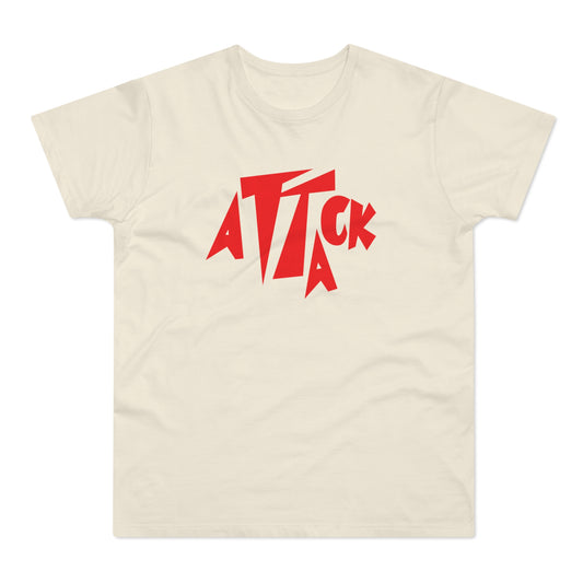 Attack Records T Shirt (M) - BLACK FRIDAY - NOG SLECHTS 1 STUK - 40 % KORTING