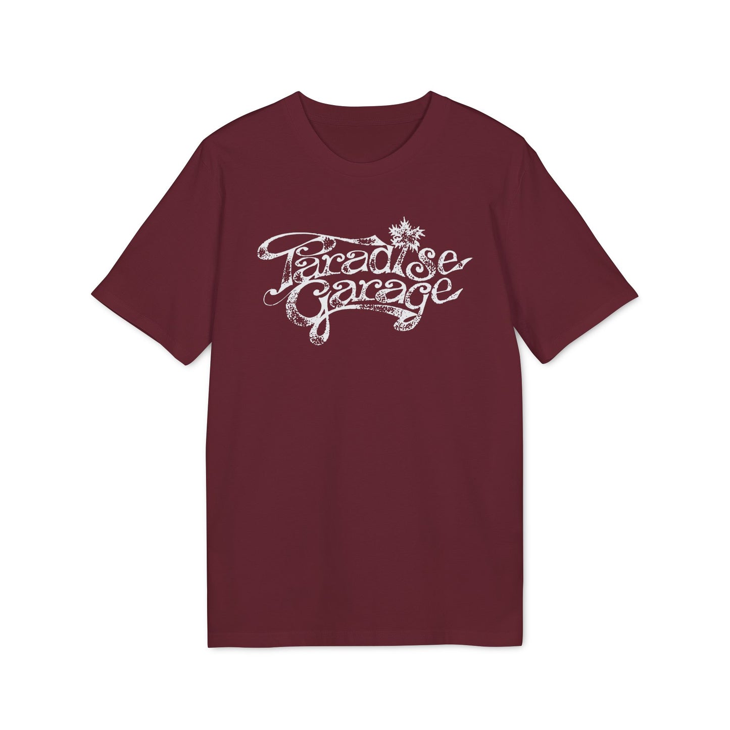 Paradise Garage T Shirt (Premium Biologisch) Imprimé Vieilli