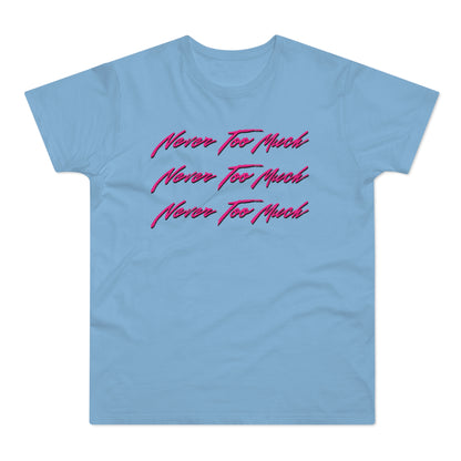 Never Too Much Luther Vandross T Shirt (Standaard Gewicht)