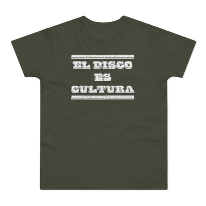El Disco Es Cultura T Shirt (Standaard Gewicht)