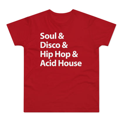 Soul Disco Hip Hop Acid House T Shirt (Standaard Gewicht)