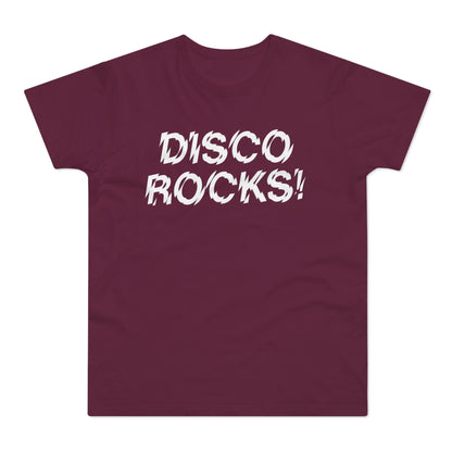 Disco Rocks! T Shirt (Standaard Gewicht)