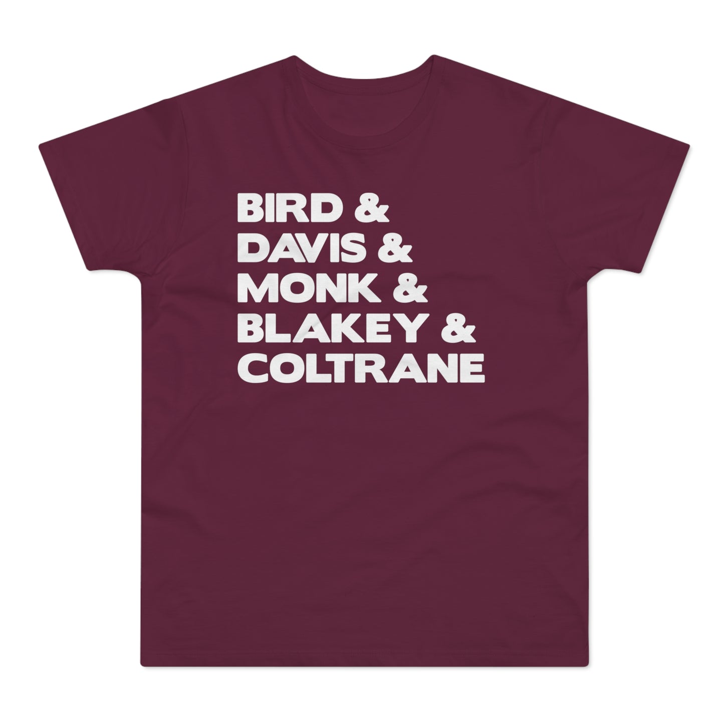 Jazz Legends T Shirt (Standaard Gewicht)